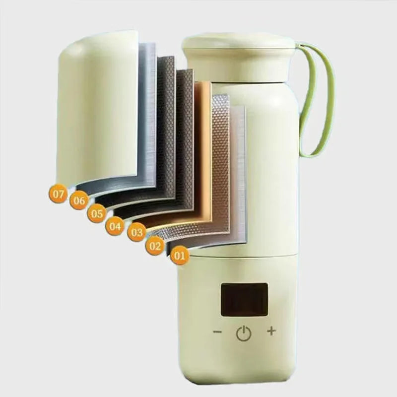 Portable Electric Heating Mug – 350ml